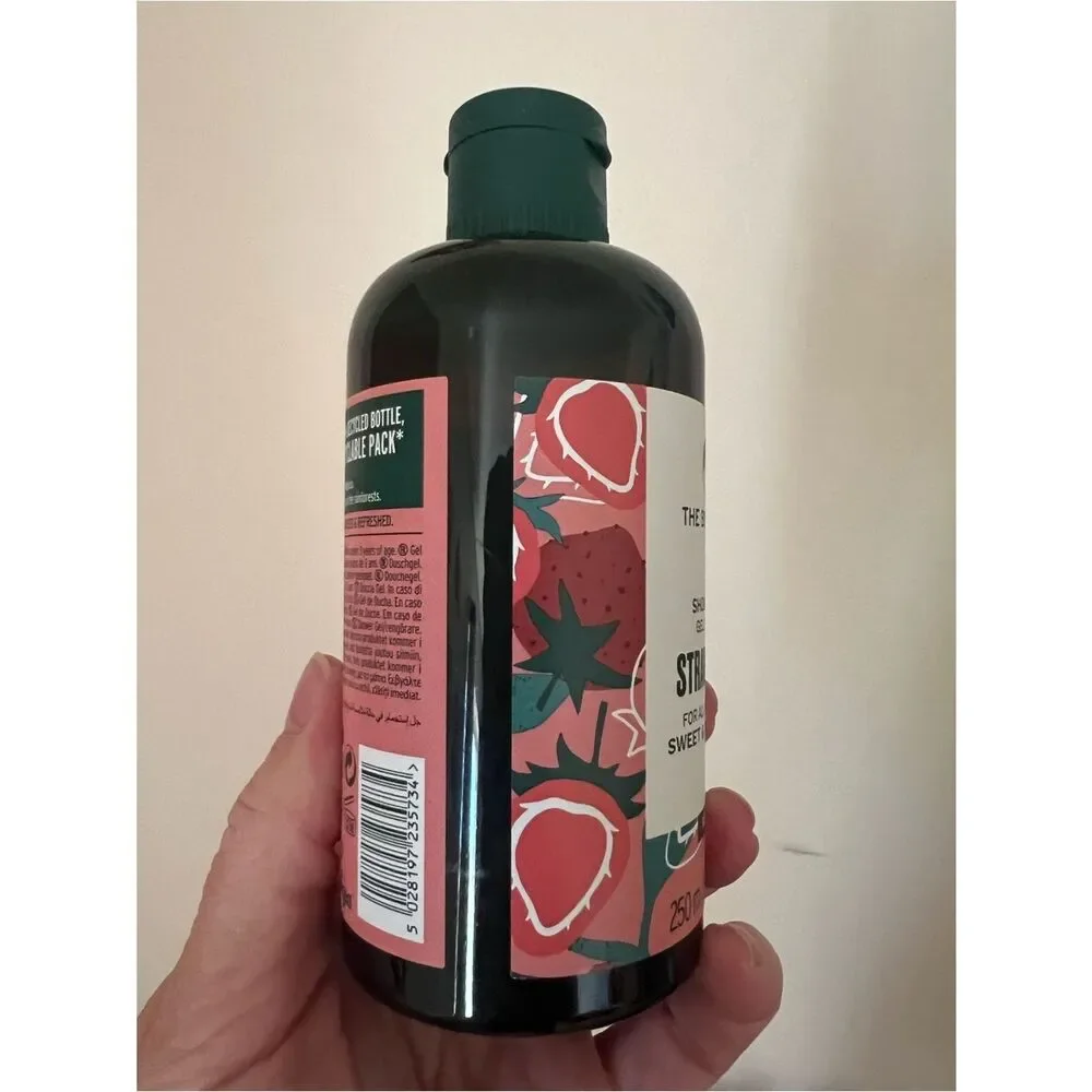 The Body Shop Strawberry Shower Gel - 8.4 oz BRAND NEW